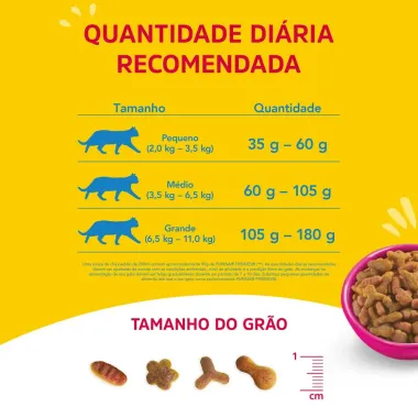Ração para Gatos Friskies Adulto Sabor Mix de Carnes com 3kg