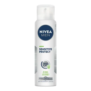 Desodorante Antitranspirante Aerosol Nivea Men Sensitive Protect 150ml