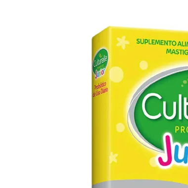 Culturelle Probi&oacute;tico Junior com 10 Comprimidos Mastig&aacute;veis