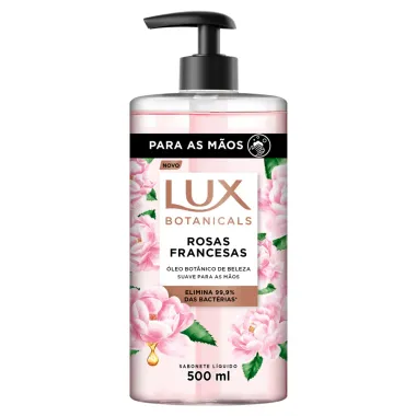 Sabonete Líquido Lux Botanicals Rosas Francesas 500ml