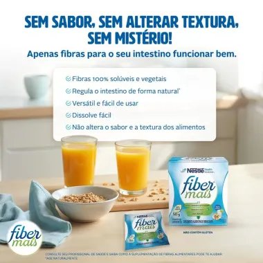 Fibras FiberMais Sem Sabor Suplemento Alimentar 50g