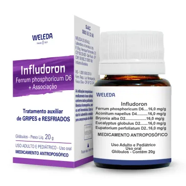 Infludoron Weleda Glóbulos com 20g