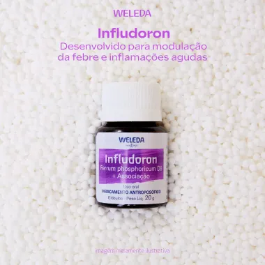 Infludoron Weleda Gl&oacute;bulos com 20g
