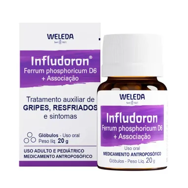 Infludoron Weleda Gl&oacute;bulos com 20g