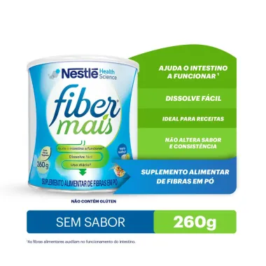 Fibra Alimentar FiberMais Sem Sabor 260g