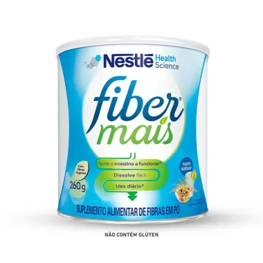 Fibras FiberMais Sem Sabor Suplemento Alimentar 260g