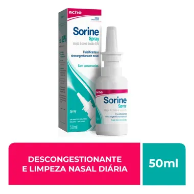 Sorine SSC Solução Nasal Spray com 50ml