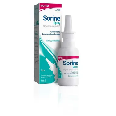 Sorine SSC Solu&ccedil;&atilde;o Nasal Spray com 50ml