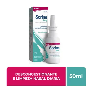 Sorine SSC Solu&ccedil;&atilde;o Nasal Spray com 50ml