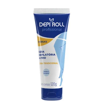 Depilador DepiRoll Profissional Cera Fria Corporal 120g