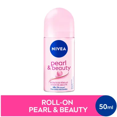 Desodorante Nivea Pearl & Beauty Roll-on Antitranspirante 48h Verso