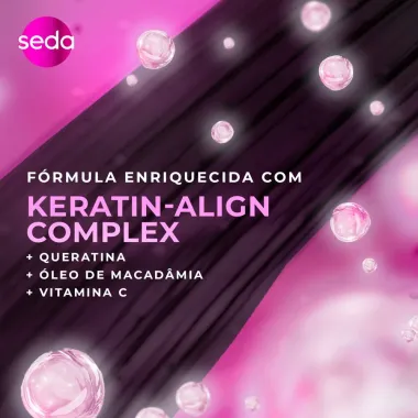 Creme de Pentear Seda Liso Perfeito com 300ml