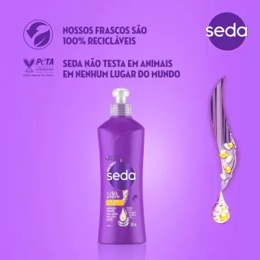 Creme de Pentear Seda Liso Perfeito com 300ml