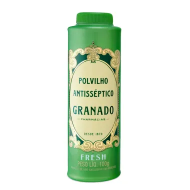 Polvilho Antiss&eacute;ptico Granado Fresh com 100g