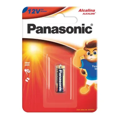 Bateria Panasonic Alcalina 12V com 1 Unidade