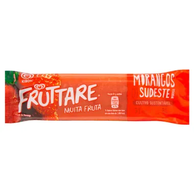 Picolé Kibon Fruttare Morango 75g