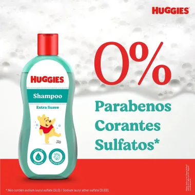 Shampoo Infantil Huggies Extra Suave 200ml