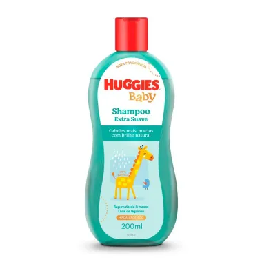 Shampoo Infantil Huggies Extra Suave 200ml