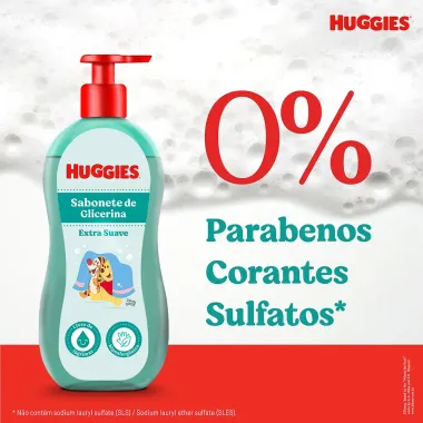 Sabonete Líquido Infantil Huggies Extra Suave 200ml