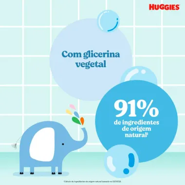 Sabonete L&iacute;quido Infantil Huggies Extra Suave 200ml