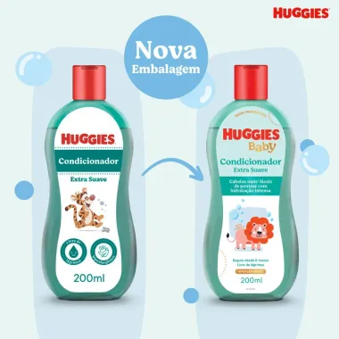 Condicionador Infantil Huggies Extra Suave 200ml