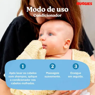 Condicionador Infantil Huggies Extra Suave 200ml