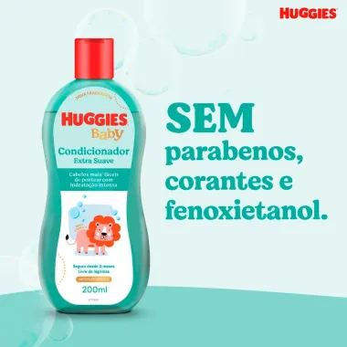 Condicionador Infantil Huggies Extra Suave 200ml