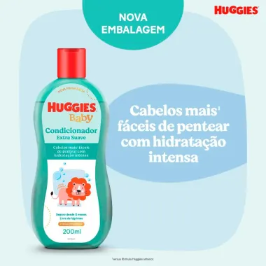 Condicionador Infantil Huggies Extra Suave 200ml
