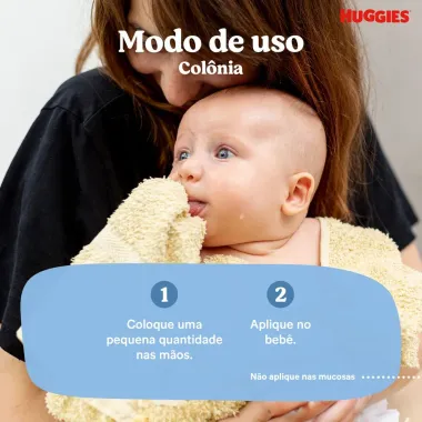 Col&ocirc;nia Infantil Huggies Extra Suave 100ml