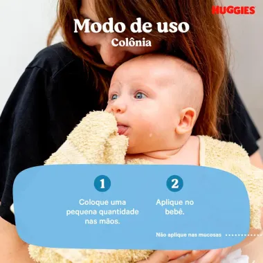 Col&ocirc;nia Infantil Huggies Extra Suave 100ml