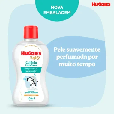 Col&ocirc;nia Infantil Huggies Extra Suave 100ml