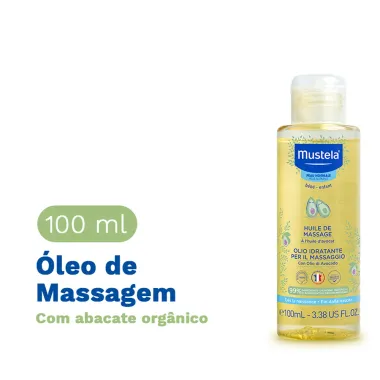 Óleo de Massagem Mustela Bebê Spray com 100ml