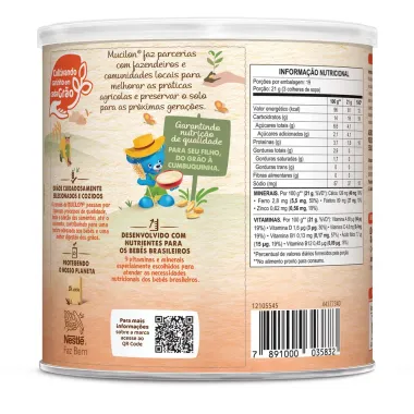Mucilon Multicereais Cereal Infantil Lata 400g