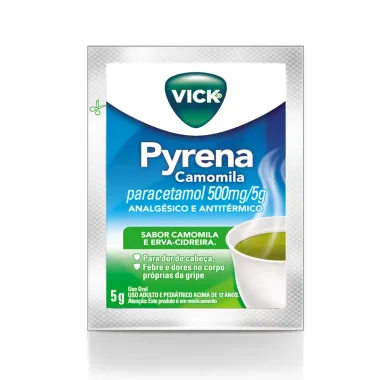 Vick Pyrena Sabor Camomila Envelope 5g