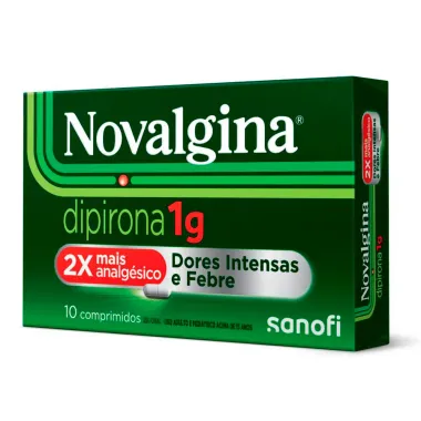 Novalgina 1G 10 Comprimidos Dipirona