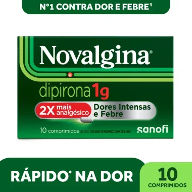 Novalgina Analgésico 1g 10 Comprimidos