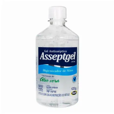 Asseptgel Anti-Séptico Higienizador de Mãos 420g