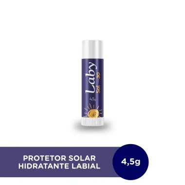 Protetor Solar Labial Laby FPS 30 Stick Sabor Morango com 4,5g_2