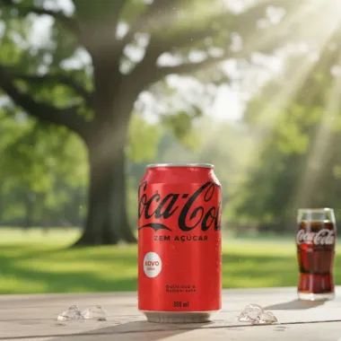 Refrigerante Coca Cola Sem Açúcar Lata 350ml