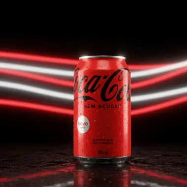 Refrigerante Coca Cola Sem Açúcar Lata 350ml