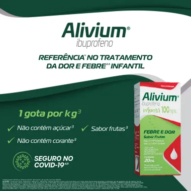 Alivium 100mg/ml Pediátrico Gotas