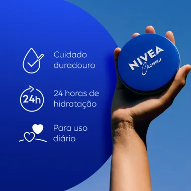 Creme Hidratante Nivea Lata com 56g