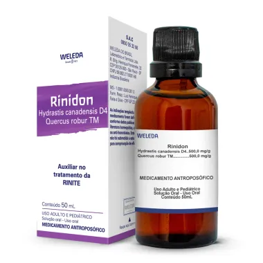 Rinidon Weleda Gotas com 50ml