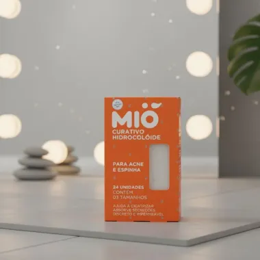 Curativo Hidrocolóide Mió para Acne e Espinha 24 Unidades