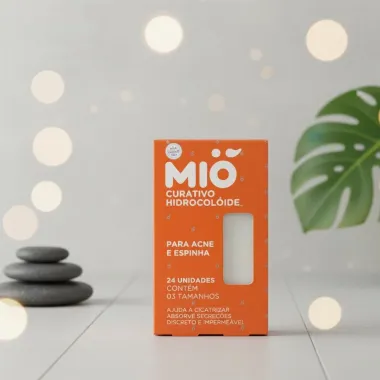 Curativo Hidrocolóide Mió para Acne e Espinha 24 Unidades