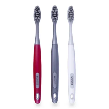 Escova de Dente Sanifill Deep Clean Leve 3 Pague 2 – Cerdas Macias – Cores sortidas