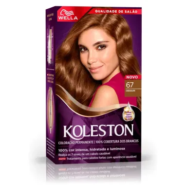 Tintura Creme Koleston Wella Chocolate 67 Kit