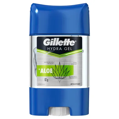 Desodorante Gel Antitranspirante Gillette Hydra Gel Aloe 82g