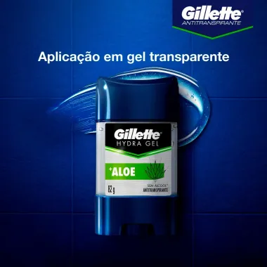 Desodorante Gel Antitranspirante Gillette Hydra Gel Aloe 82g