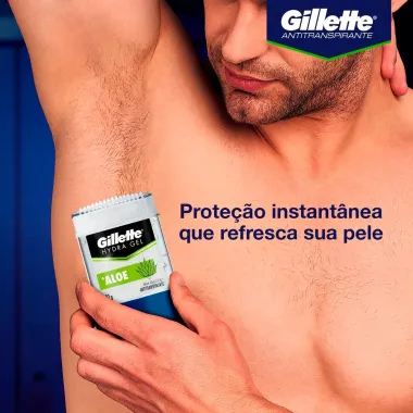 Desodorante Gel Antitranspirante Gillette Hydra Gel Aloe 82g